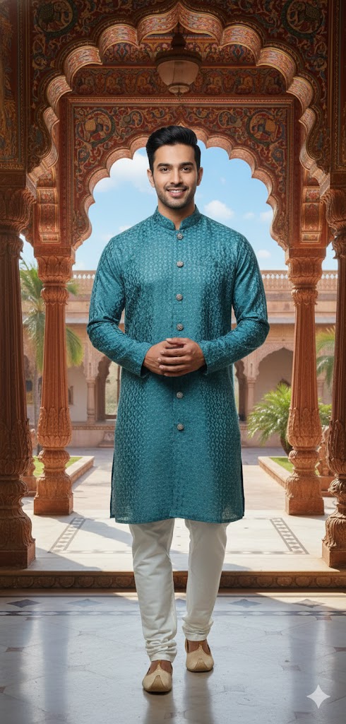 MEN ETHNIC SEMI SHERWANIS